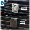 Car Front Grille head  Cover Frame Panel Trim Fit For Great Wall GWM WEY TANK 300 -2025 Matte Black Exterior Accessories