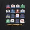 New Era VinTage PosTer T shirT Black mulTi
