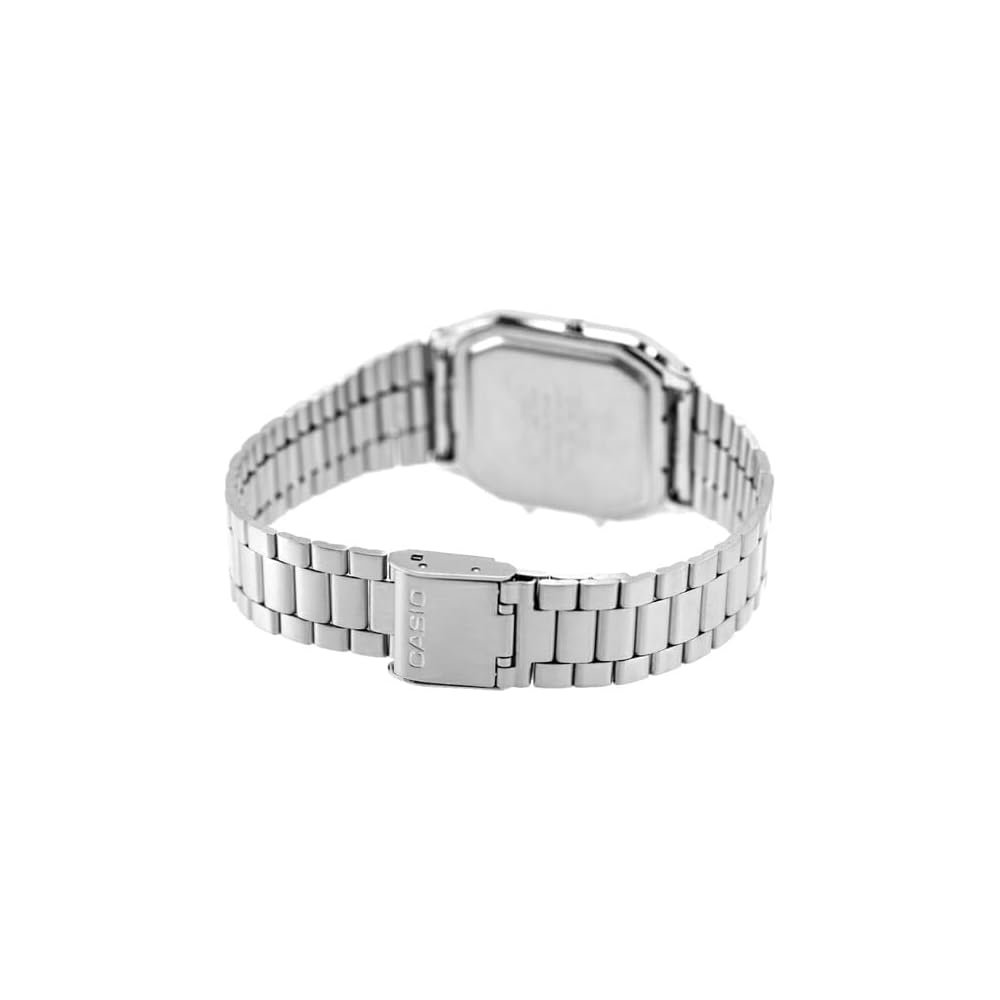 Casio Chipkashi Standard Quartz Men's Watch AQ-230A-7D Silver Stainless Steel Water Resistant