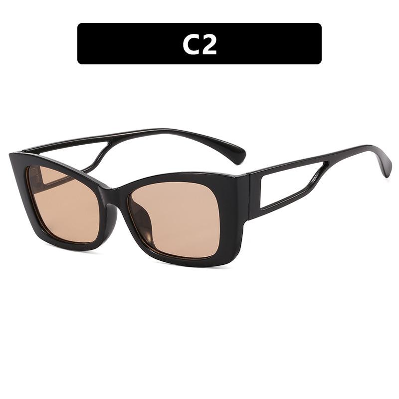 

JYL TS Tea Lens Sunglasses Women UV Protection Fashion KD5337 A-9799 вистерия