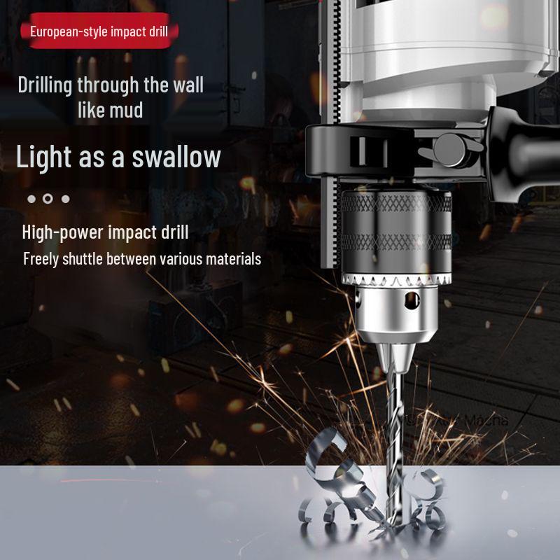 High-Power Variable Speed Impact Drill & Rotary Hammer Electric Screwdriver