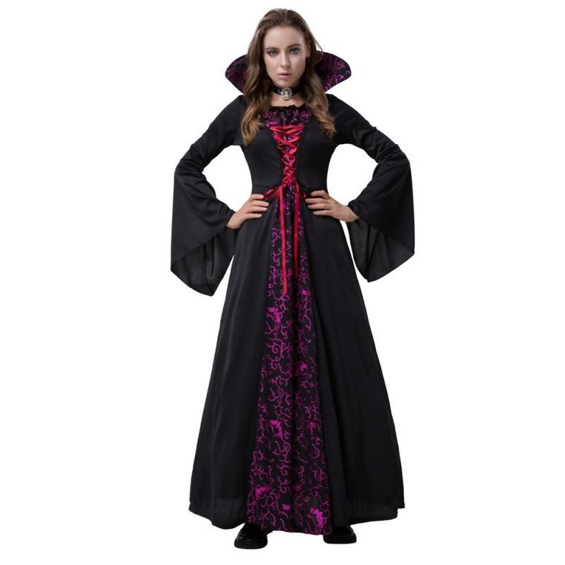 Gorgeous Women's Vampire Ensemble Made From Comfortable Polyester Fabric