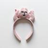 1pc Pink Bunny Hair- Bunny Ears Headband for &, Adjustable Hair Clip-On Ponytail Maker with Bangs Lift, Cute Hairstyle Accessory