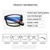 Classic Folding Anti Blue Light Reading Glasses, Portable Pocket For The Elderly, Ultra Light And Comfortable High-Definition Elderly Glasses