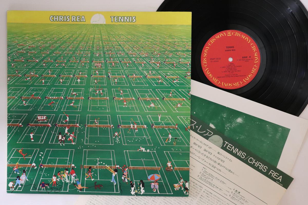 

LP Record CHRIS REA Tennis 25AP1918 CBSSONY 1980 Japan Rock Used