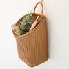Plastic Vegetable Fruit Storage Baskets Hanging Wall Shelf Basket  Kitchen Decoration