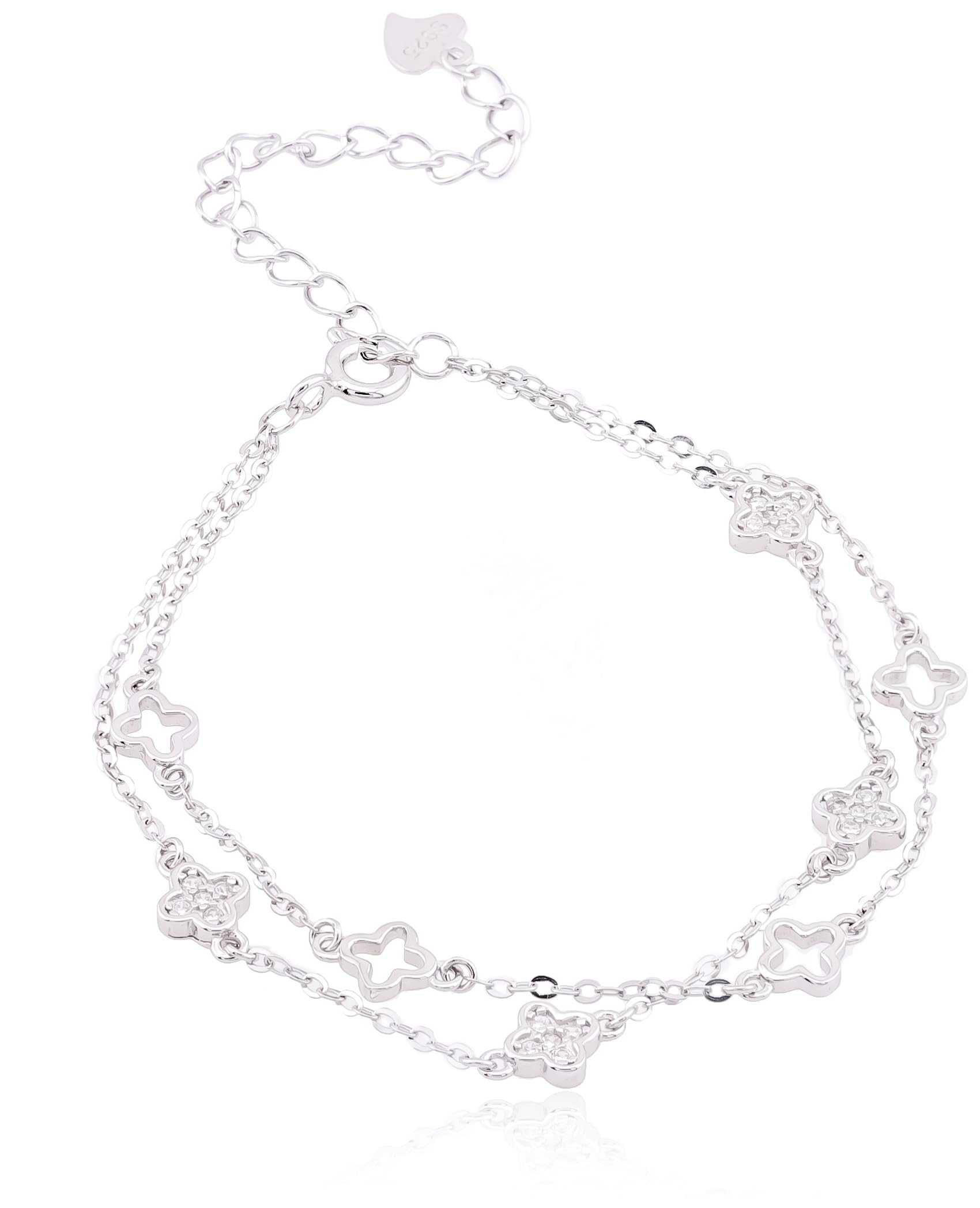 

[Variable Cheap] S925 Silver Bracelet 6B-I-41