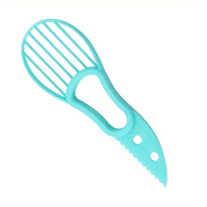 1pcs, 3-in-1 Avocado Slicer Shea Corer Butter Fruit Peeler Cutter Pulp Separator Plastic Knife Kitchen Vegetable Tools Home Accessory