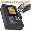 ZQ620 ZQ520 Printer Battery for QLN320 QLN220 ZQ510 ZQ521 QLN220HC ZR628 ZR638 ZR658 ZR668 ZQ610 ZQ500 ZQ510 QLN320HC 7.4V 3400 mAh