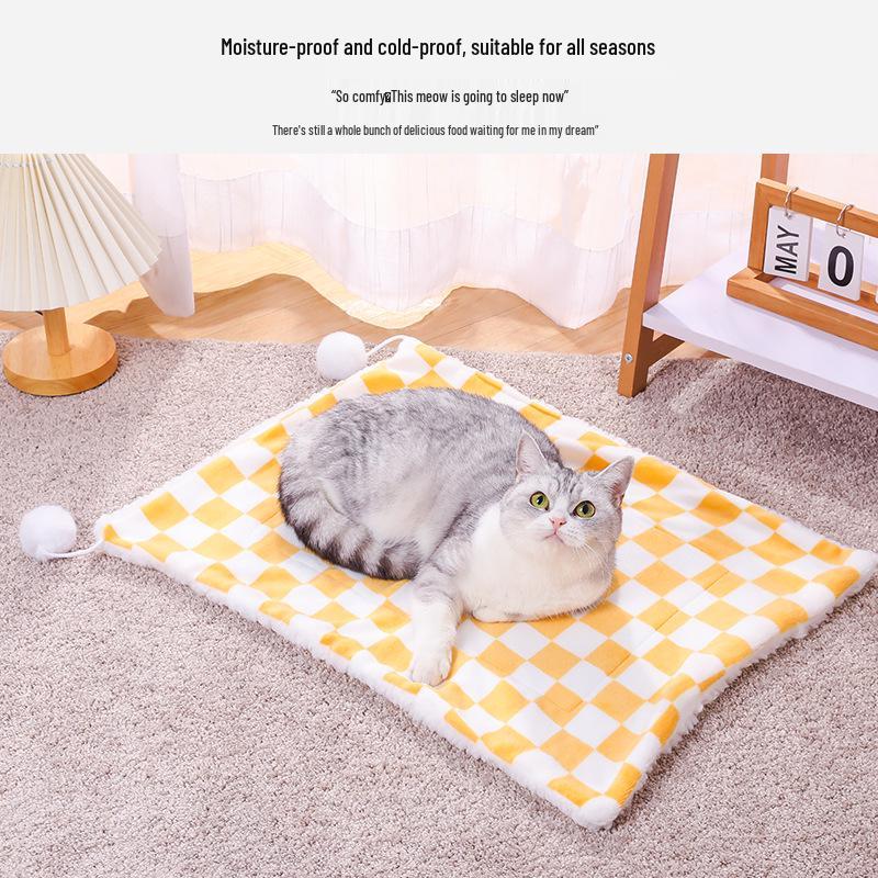 Pet Blanket - Cozy Cover for Dogs & Cats, All-Season Dog Bed Pad