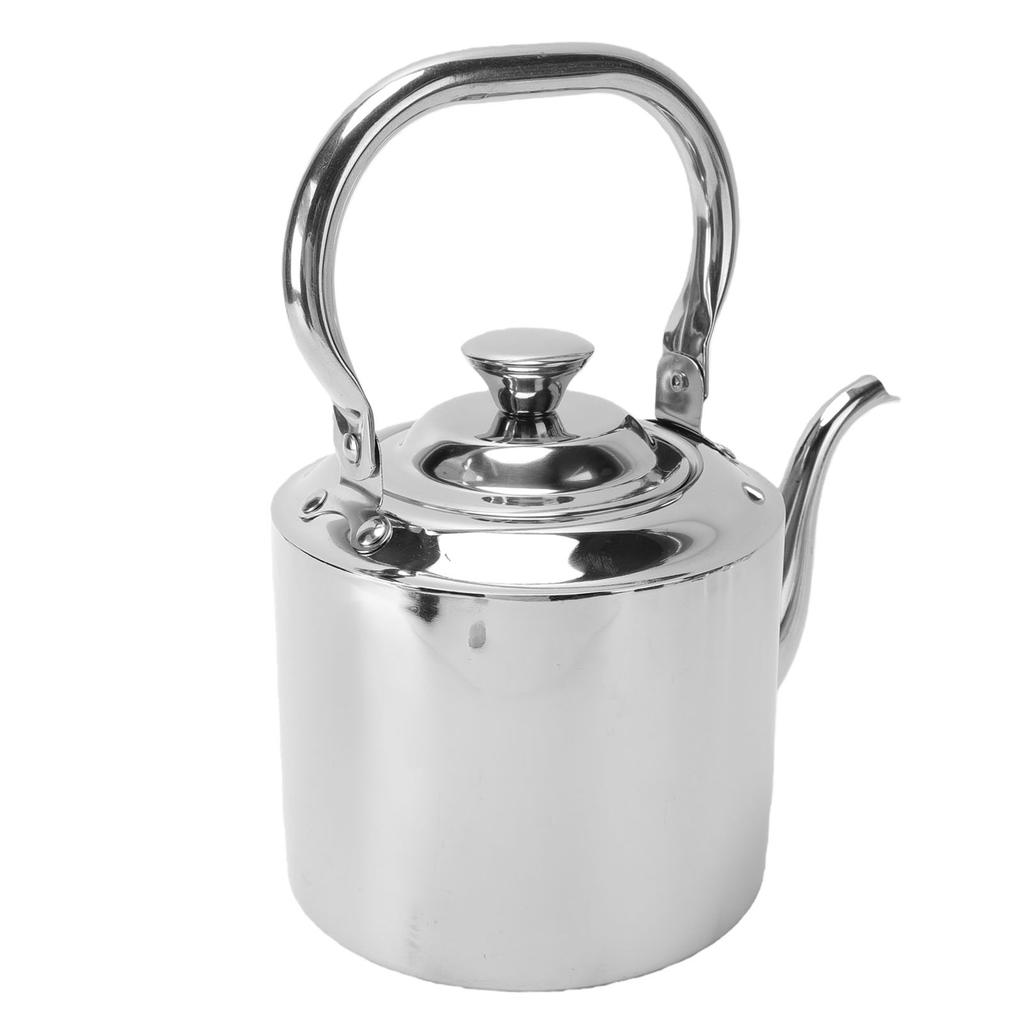 Stove Top Tea Kettle with Infuser 304 Stainless Steel Teapot with Top Handle for All Stovetops