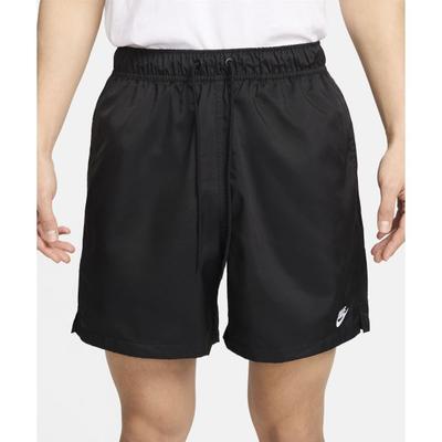Club Logo Embroidered Drawstring Woven Casual Shorts Men Bottoms Black FN3308-010