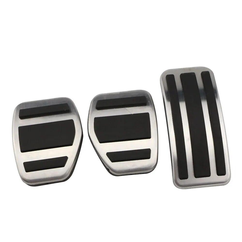 Edelstahl-Gaspedal-Pad-Abdeckung für Peugeot 207 301 307 208 2008 308 408 für CITROEN C3 C4 für DS 3 4 6 DS3 DS4 DS6 ACC.