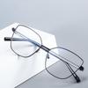 Elegant Cat Eye Reading Glasses For Women Spring Hinge Metal Frame Eyeglasses Blue Light Blocking Transparent Computer Glasses