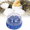 Eierinkubator 6 Eier 15W Blau mit automatischem Wender Eierkerze Display Temperaturregelung Geflügelbrutmaschine