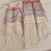 Women's Lace Camisole Sleepwear Set with Chest Pads - Sweet & Sexy Spring/Summer Homewear.