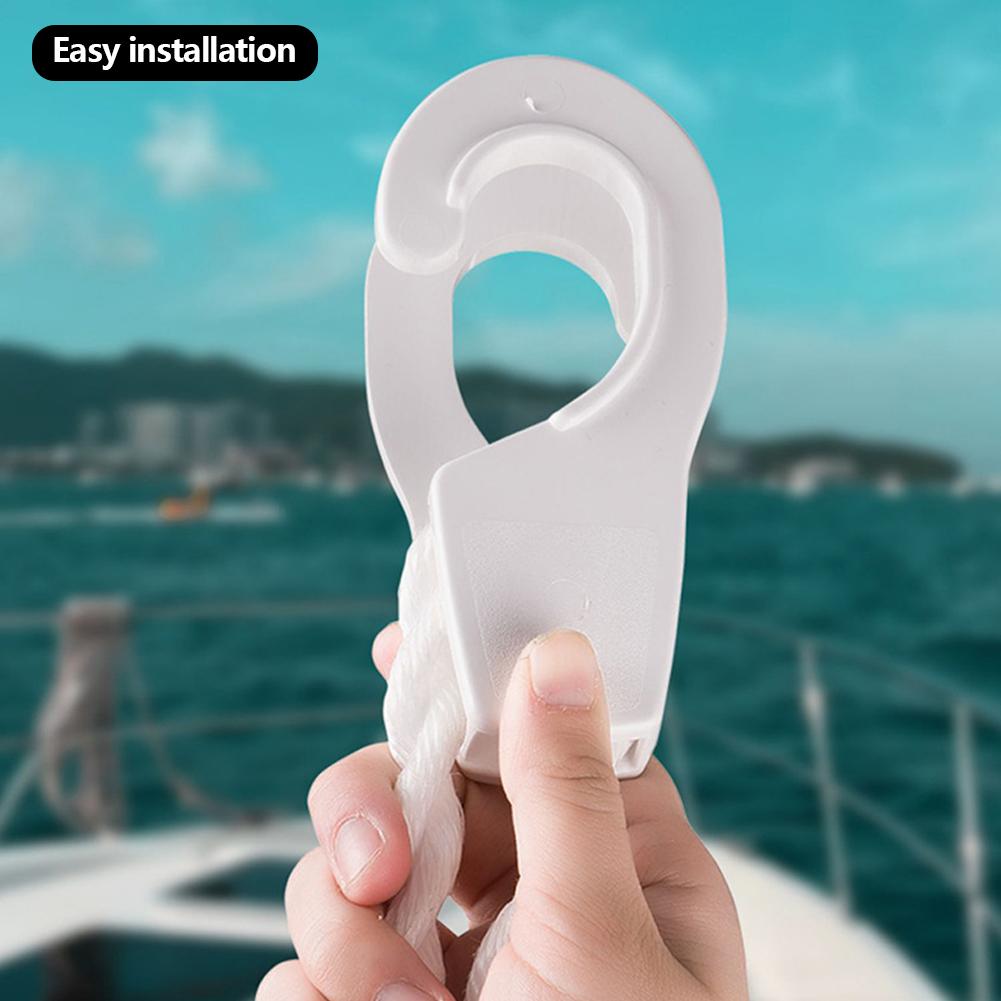 Universal Boat Rail Fender Bumper Hooks Sturdy Easily Install Multifunctional Easily Adjust Fender In Height Line Clip Accessory
