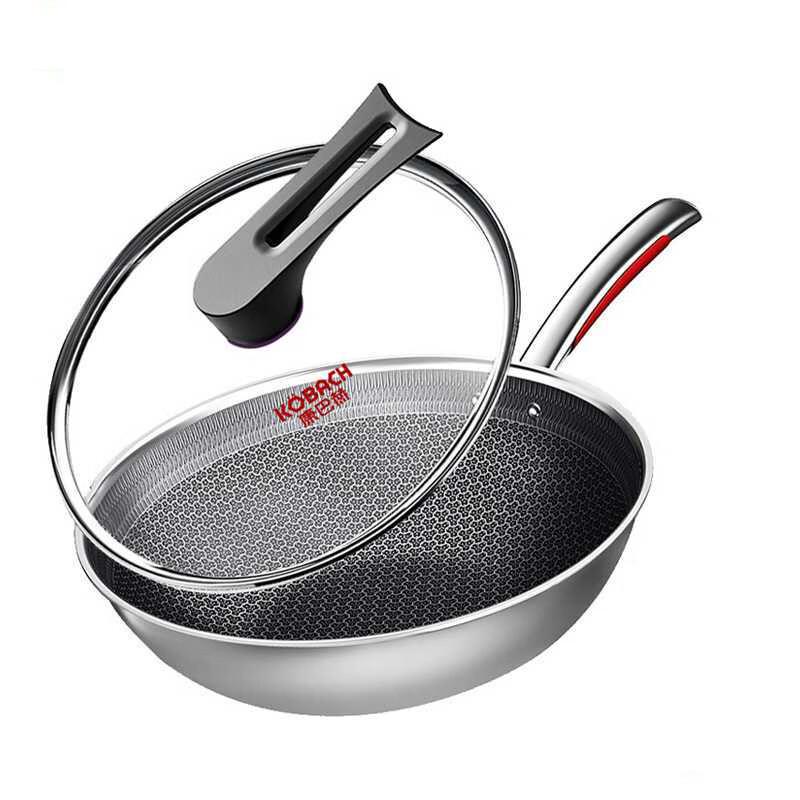 Carbach 3rd Gen 316L Stainless Steel Non-stick Wok
