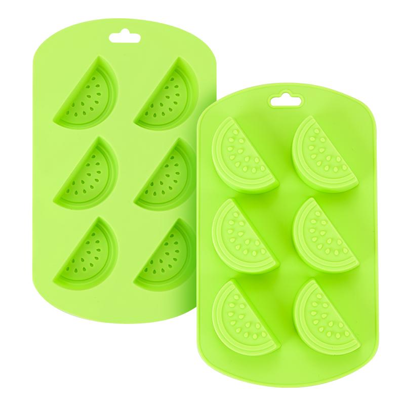FAIS DU Fruit 6 Cavity Silicone Mold Ice Cube Fondant Molds Chocolate Candy Mould Baking Cake Decorating Tools Resin Candle Mold