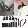 Kit de reparare a garniturii hardtop pentru mașină, 18 buc., Divertor de apă de ploaie pentru acoperiș, Slot de protecție, Extensie jgheab pentru Jeep Wrangler JK 2007-2017, Accesoriu