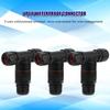 3PCS 3 Way Electrical Cable Connector 450V Wire Connector  Industrial Applications