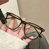 New Unisex Ultralight Square Glasses for Men Women Myopia Glasses Plain Optical Lenses Nearsighted Eyewear Eyeglass -1.0 To -6.0