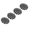 4PCS Hub  Wheel Covers 14 Inch Clip On Mounting Stylish Design   for R14 Car Tires