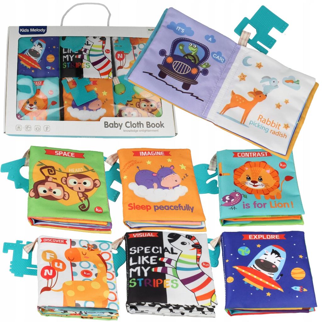 [PACZA][1] Fabric Sensory Book for Children U844