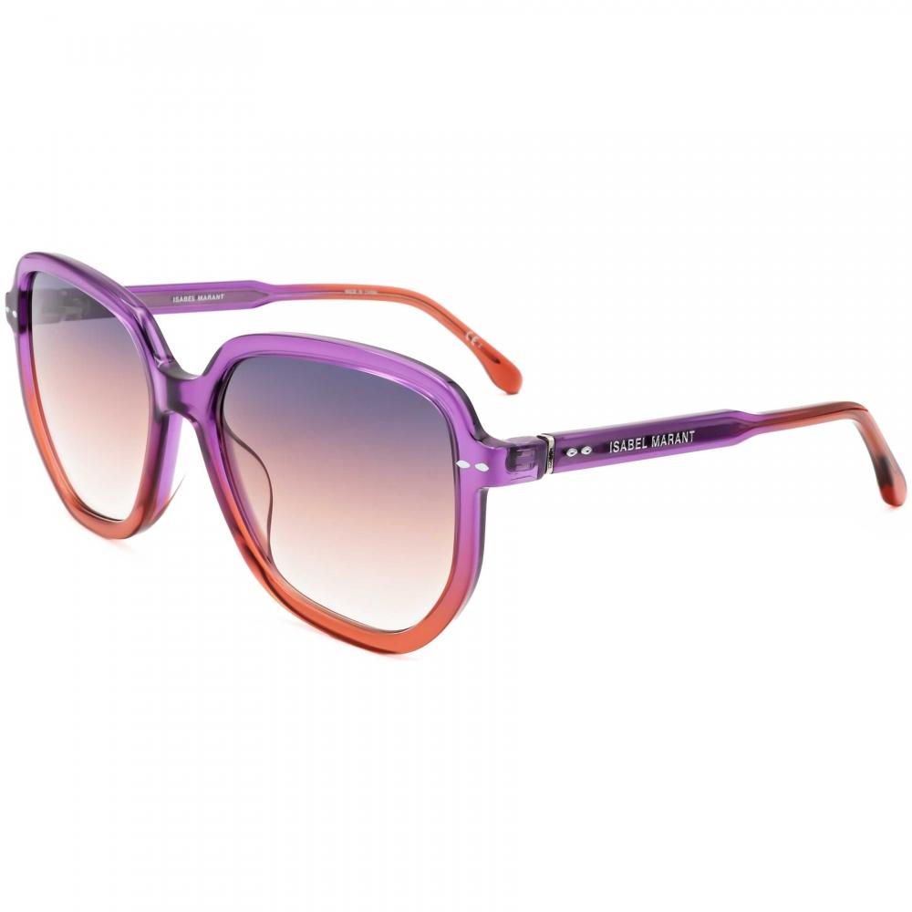 ISabel Marant Women S 57 Mm Purple Orange SunglaSSeS