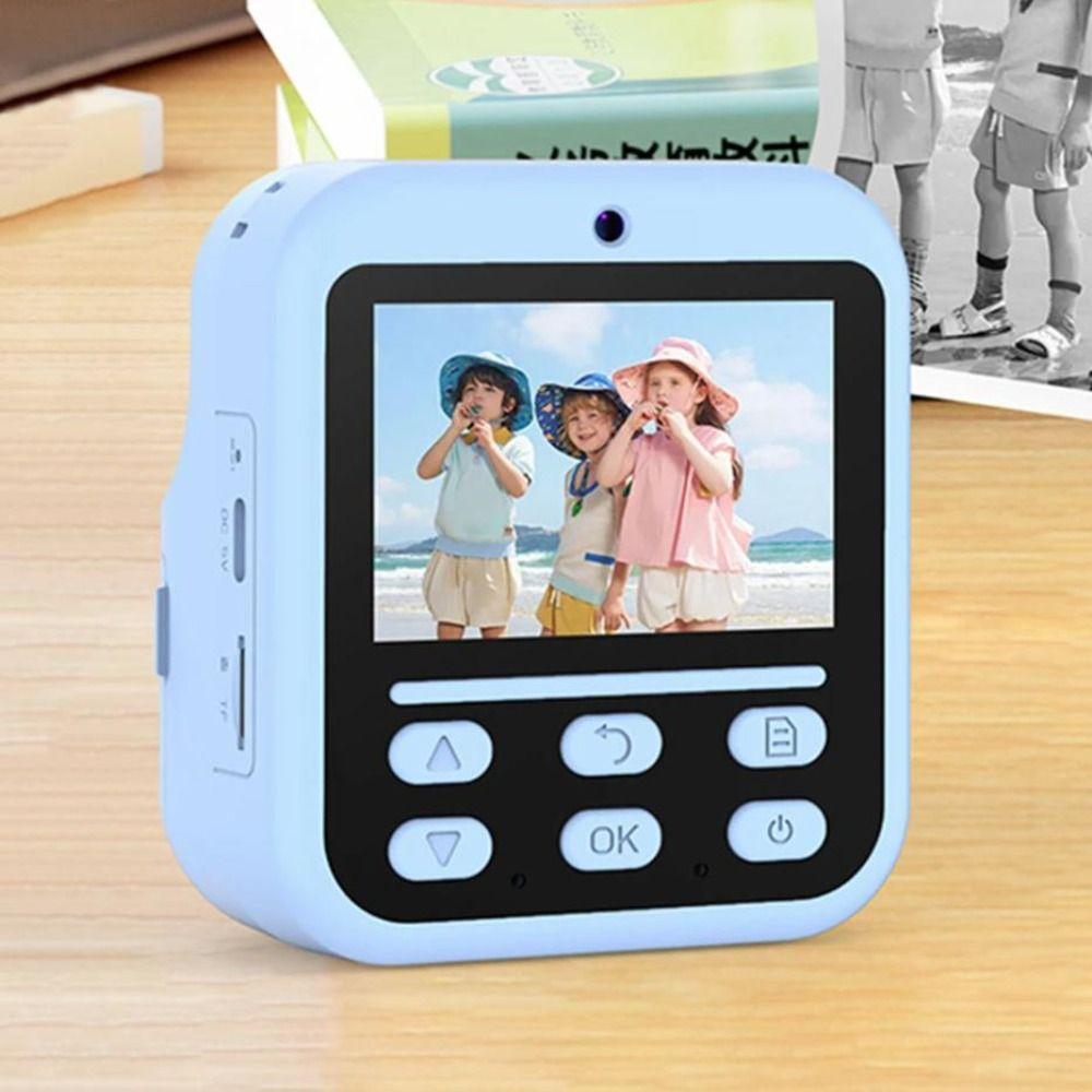 With Print Paper Children Digital Camera Dual Lens Mini Instant Print Toys  Educational