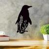 1pc Penguin Metal Wall Art Charming Metal Wall Décor for Home, Ideal for Kitchen, Bathroom, Living Room, Bedroom, and Gift Ideas