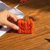 3D-gedrucktes Kürbis-Fidget-Spielzeug, Gruseliges Halloween-Kürbis-Angstlösungs-Sensorik-Spielzeug zur Stressbewältigung, Halloween-Partyartikel