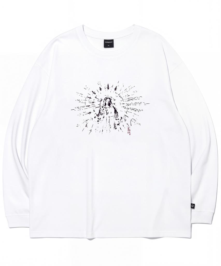 ODDPEARL Saint Long Sleeve(White)