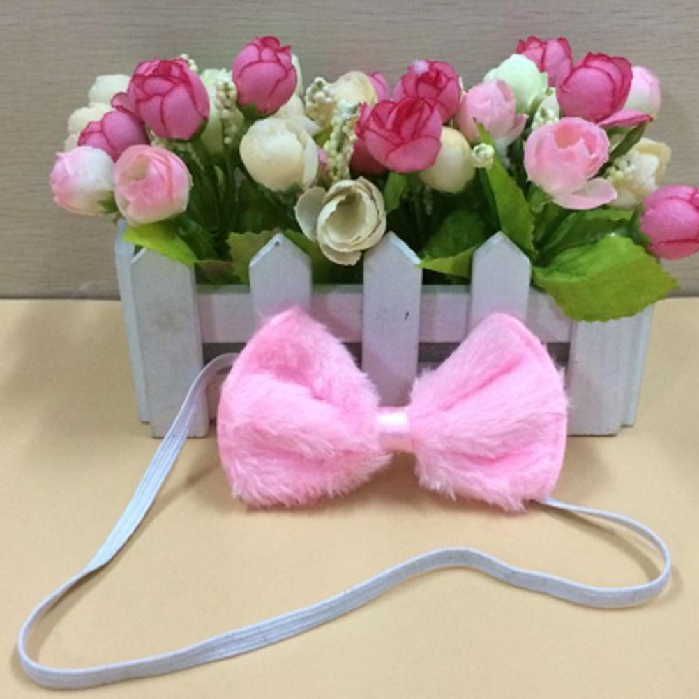 3Pcs Bunny Ears Headbands Tail Tie Set Animals Costume Bow Tail Party Costume Accessories Set