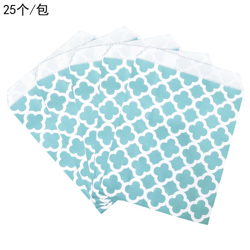 25Pcs Polka Dot Striped Paper Bags, Colorful Party Favor Bags, Wedding Birthday Dessert Cookie Gift Packaging Bags