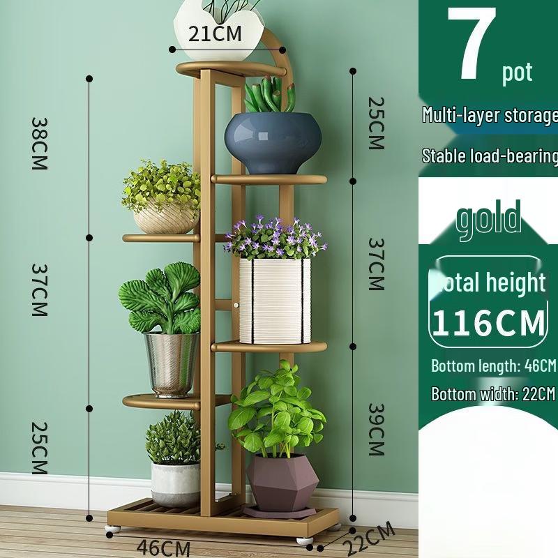Yuzhuxun HC Luxury Gold Metal Flower Stand