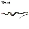 45cm Realistische Falsche Gummi-Schlangen Spielzeug Simulation Anaconda Gruselig Streich Trickspielzeug Halloween Requisite Vogelabwehr Niedliches Zubehör