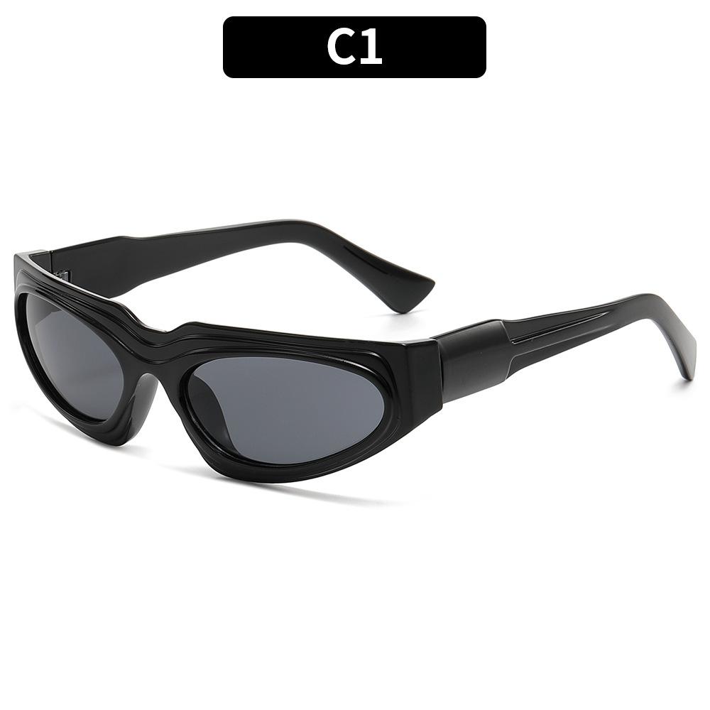 Retro Cat Eye Sunglasses Unisex New Fashion Sporty Driving Style UV400 Protection for Outdoor Activities and Daily