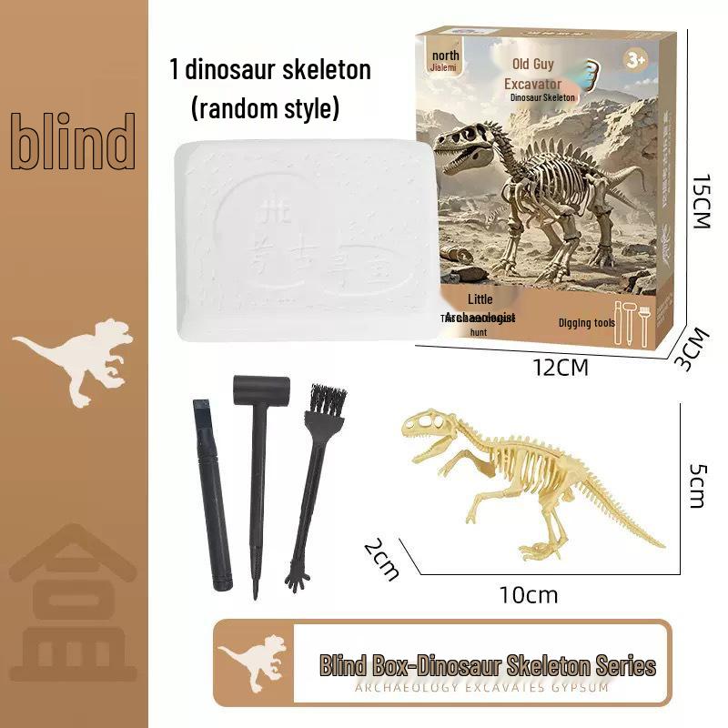 Dinosaur Fossil Excavation Kit: Educational Science Toy for Kids