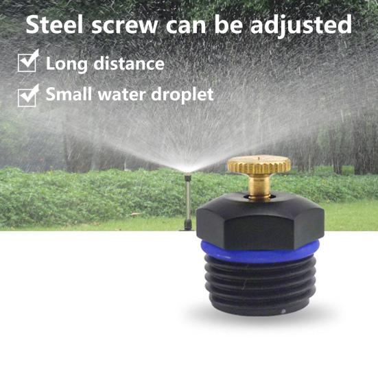10 ks Postřikovací tryska Nastavitelná 46024 palce Mosazná atomizační tryska Zahrada Zavlažování trávníku