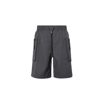 Tech Pack Solid Color Elastic Waist Mid Rise Woven Casual Shorts Men Shorts Iron-Gray FB7529-068