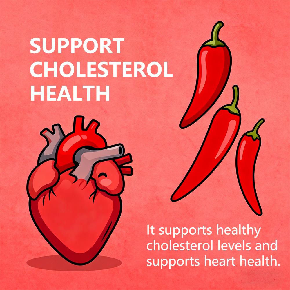 DAITEA Cholesterol Support Dietary Supplement, 120 Capsules