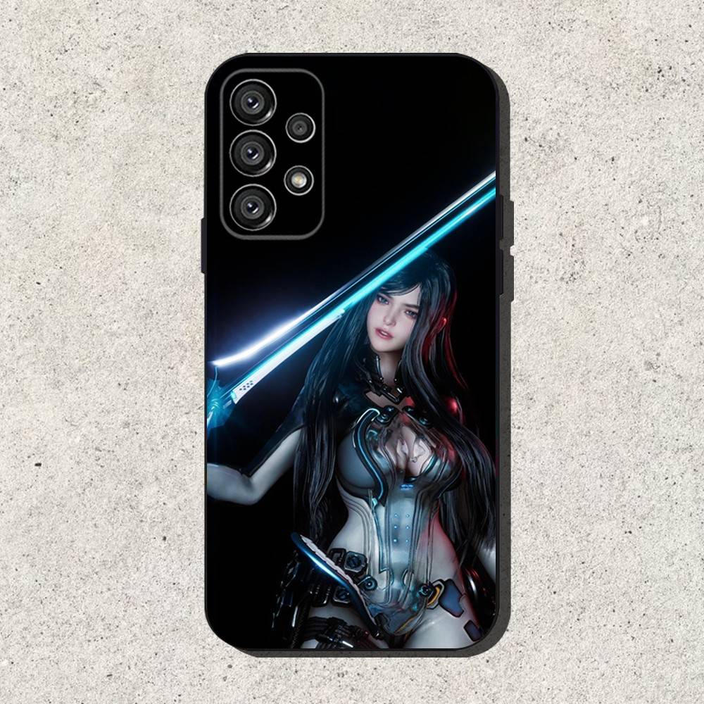 Game Stellar B-Blade Phone Case For Samsung S25,S24,S21,S22,S23,S30,Ultra,S20,Plus,Fe,Lite,Note,10,9,5G Black Cover