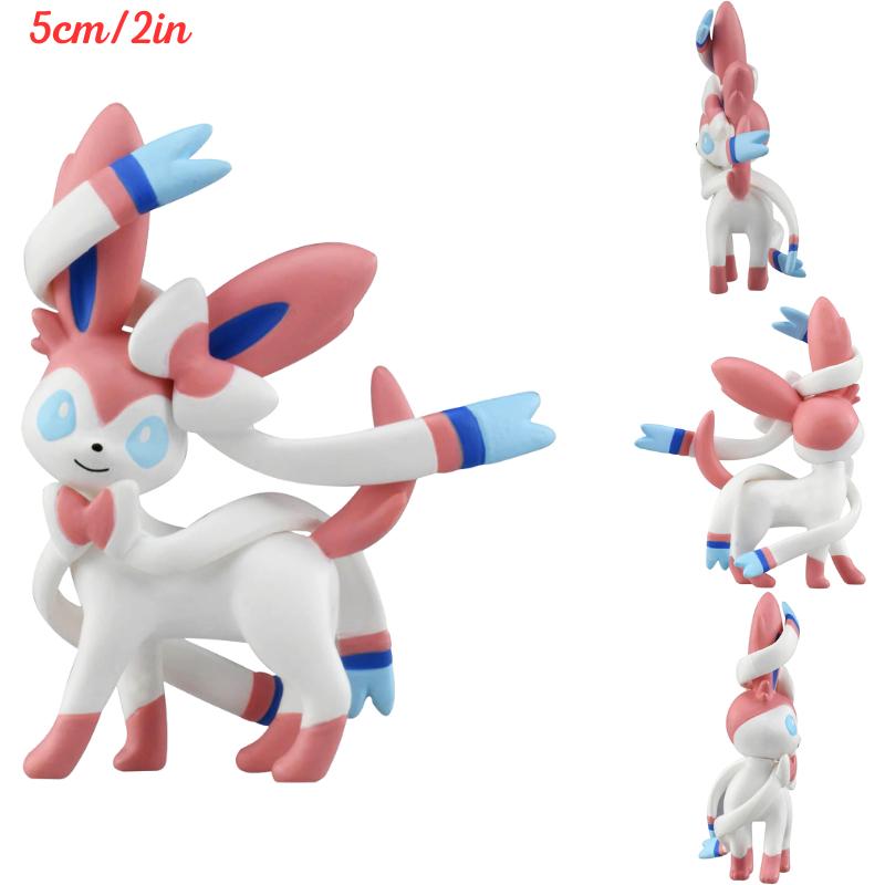 Figure Toys Mimikyu Maushold Lapras Charizard Umbreon Sylveon Vaporeon Model Dolls Birthday Gifts