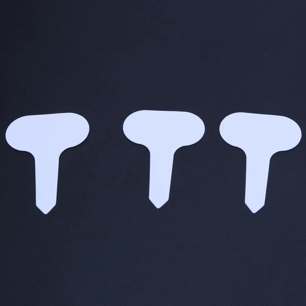 100Pcs Nursery Plant Tag T-type Plastic Plant Label Garden Nursery Pots Planters Flower Thick Plant Tag Label Marker PVC