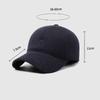 Men's Winter Warm Baseball Cap Middle-Aged Ear Protection Cap