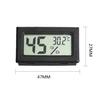 5pcs Mini Digital LCD Temperature and Humidity Meter Wireless Thermometer Hygrometer