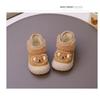 One-year-old baby snow boots winter baby cotton shoes soft-soled toddler shoes 3-6-12 month infant velvet warm shoes