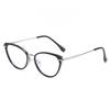 Vintage Cat Eye Spectacle Frame For Women Blue Light Protection Lightweight Tr90 And Metal Design