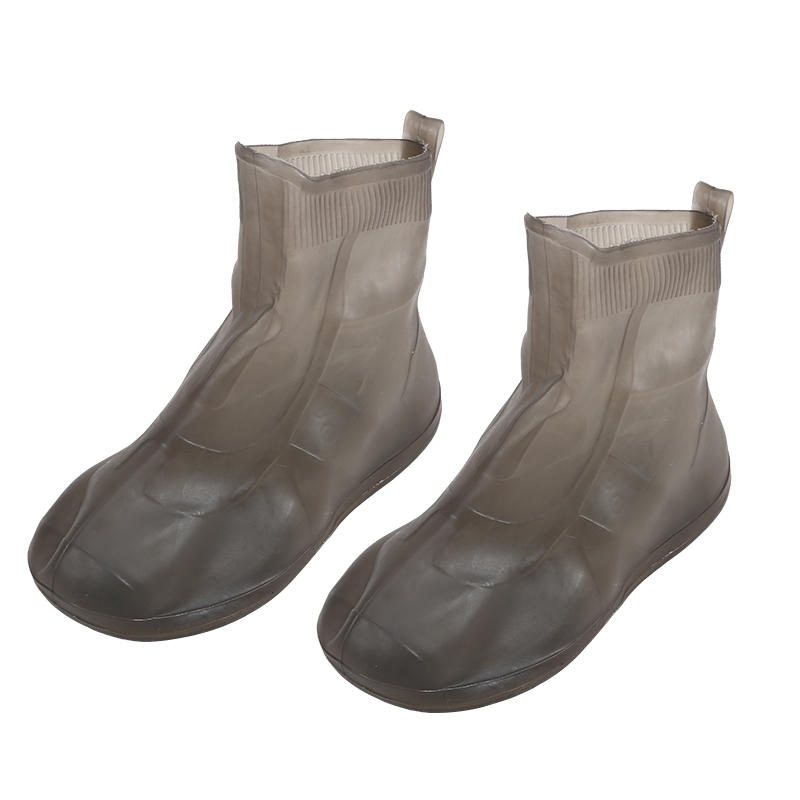 

Women Men Waterproof Rain Shoe Covers Reusable Non-Slip silicone Sole Overshoes Protectors for Cleaning Camping Travel 43-45